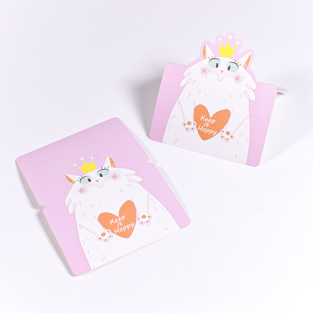 PopToon - Greeting Card (9.8 x 8.5 cm)