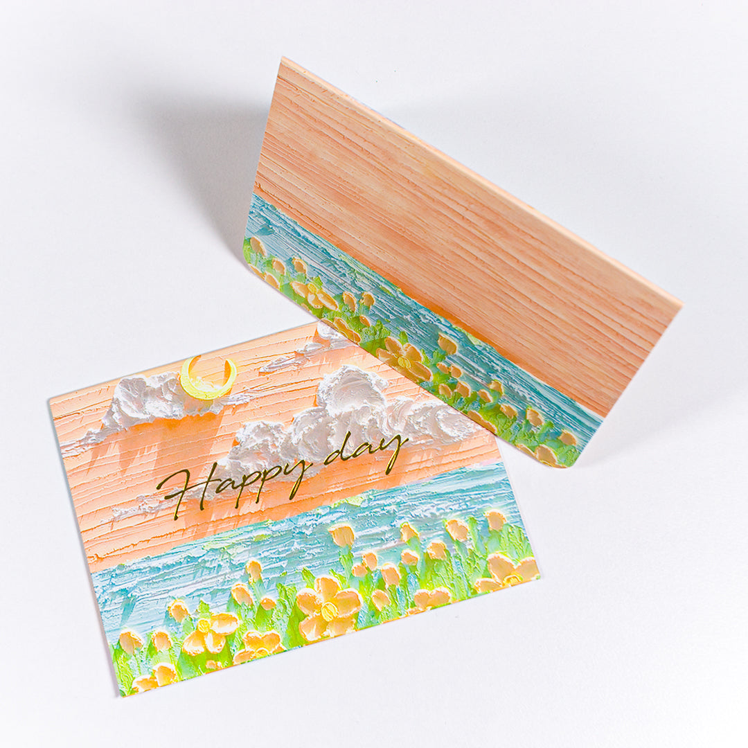 Impasto Impression - Greeting Card & Envelope (11.5 x 17 cm)