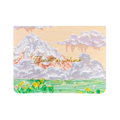 Impasto Impression - Greeting Card & Envelope (11.5 x 17 cm)