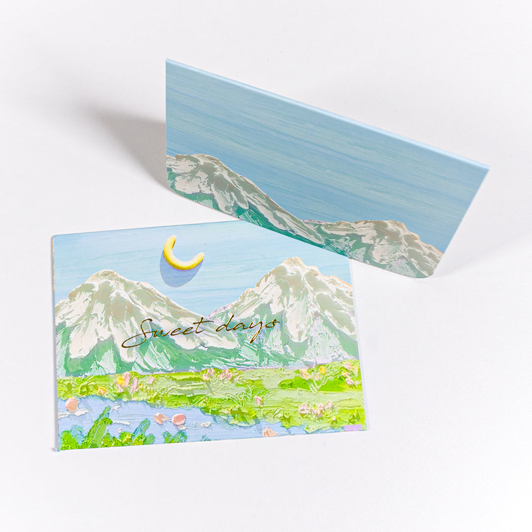 Impasto Impression - Greeting Card & Envelope (11.5 x 17 cm)